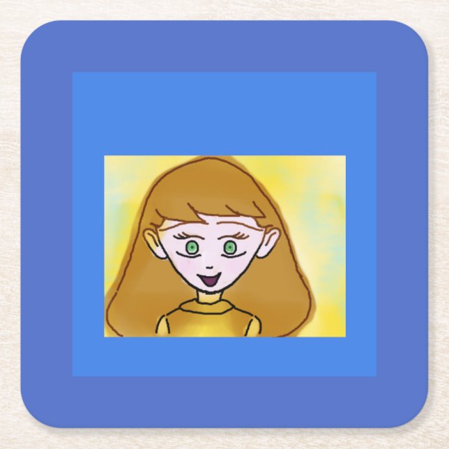 Bingo Anime Papper Underlägg (Framsidan)