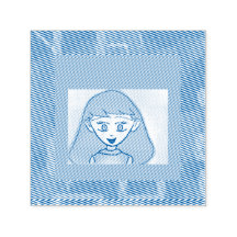 Bingo Anime Self Inking Rubber Frimärke