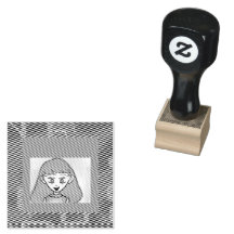 Bingo Anime Wood Art Frimärke