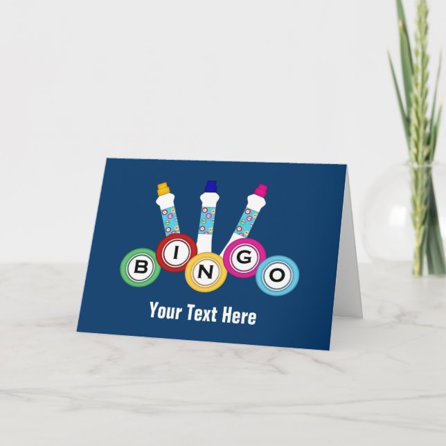Bingo (anpassade) kort (Framsida)