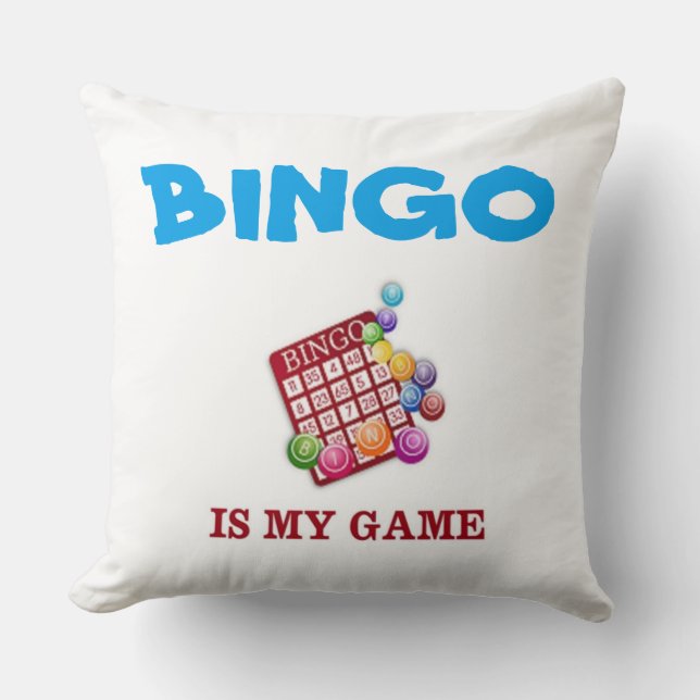 BINGO ÄR MIN GAME KUDDE (Framsida)