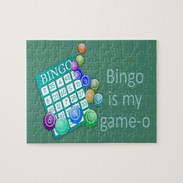 Bingo är min Game-o-Funny-offert Pussel (Horisontell)
