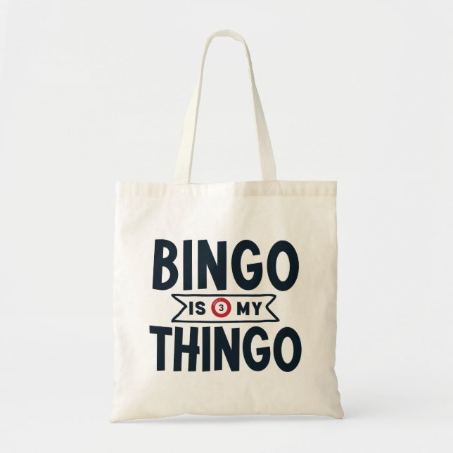 Bingo är min Thingo Tygkasse (Framsidan)