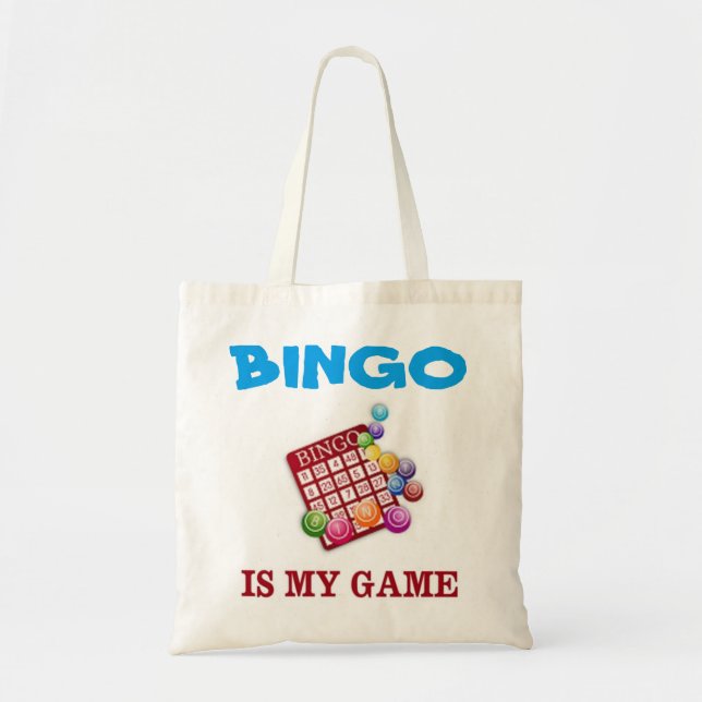 BINGO ÄR MITT SPEL TYGKASSE (Framsidan)