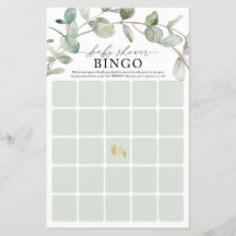 Bingo Baby Shower-spel