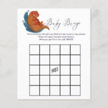 Bingo babyduschspel Sea Otter Tema