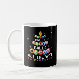 Bingo Balls Bingo hela vägen Kaffemugg