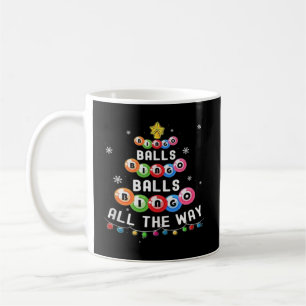 Bingo Balls Bingo hela vägen Kaffemugg