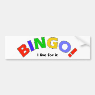 Bingo Bildekal