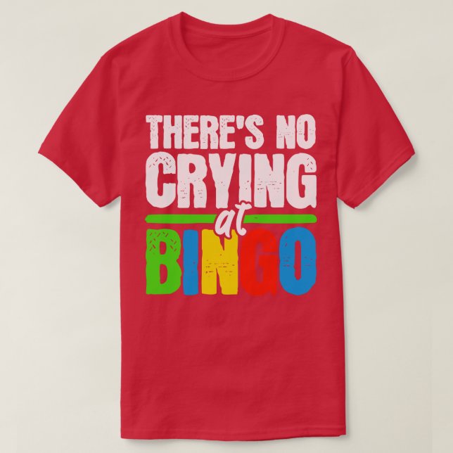 Bingo Bingo Player Bingo Caller 1 T Shirt (Design framsida)