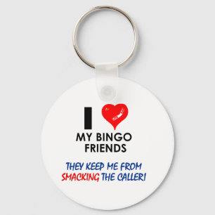 BINGO! Bingodesigner för den sagolika spelare! Nyckelring