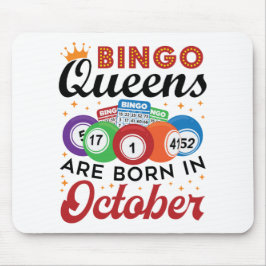 Bingo Birthday Bingo Queens är född i oktober Musmatta