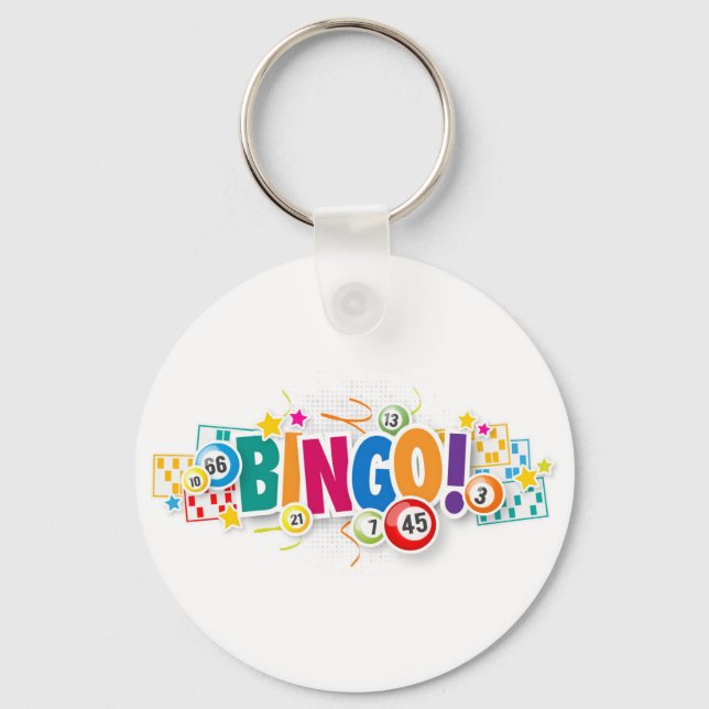 Bingo Blast Keychain Nyckelring (Framsida)