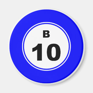Bingo Boll B Magnet