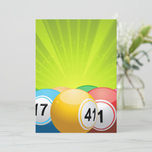 Bingo Bollar Inbjudningar