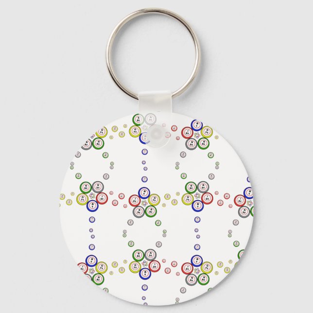 Bingo Bollar Nyckelring (Framsida)