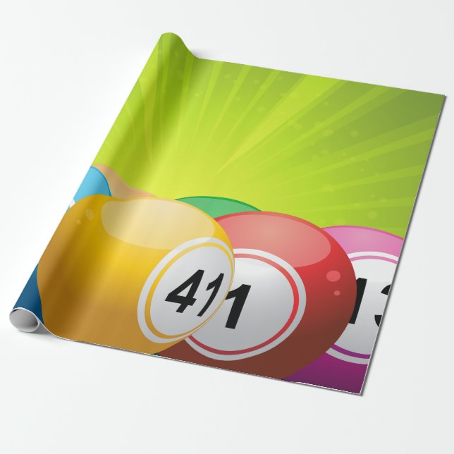 Bingo Bollar Presentpapper (Utrullad)