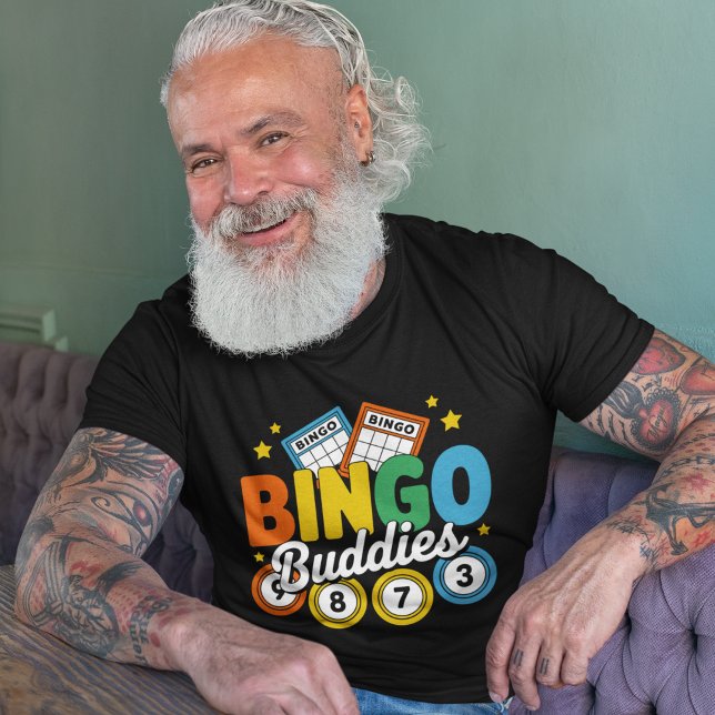 Bingo Buddies Fun Matching Bingo Friend T Shirt (Skapare uppladdad)