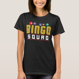 Bingo Buddies Funny Lucky Gambling T Shirt