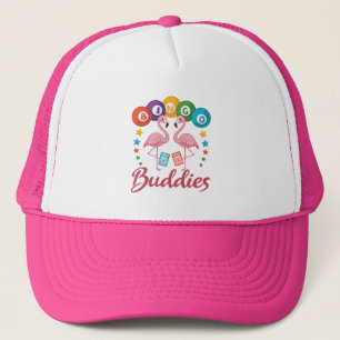 Bingo Buddies Player Flamingo Keps