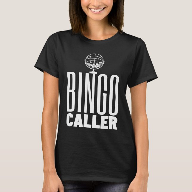 Bingo Caller  Bingo  5 T Shirt (Framsida)