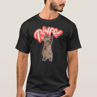 Bingo Caller Funny Bingo S Retro Cats Bingo T Shirt