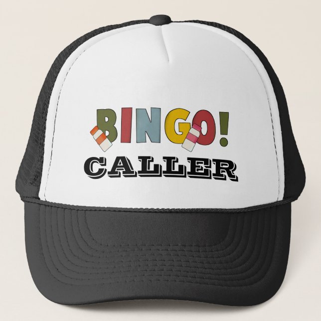 Bingo Caller Hat Keps (Framsida)