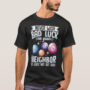 Bingo Caller Player Lucky Bingo 49 T Shirt