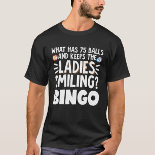 Bingo Caller Player Lucky Bingo 5 T Shirt