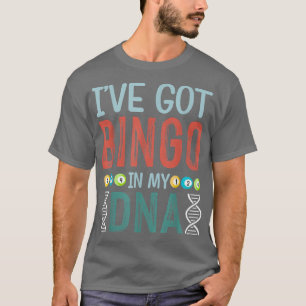Bingo Card Game Grandma Bingo Player Bingo Cards T Shirt