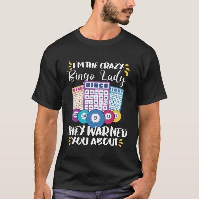 Bingo Card Game Grandma Bingo Player Bingo Cards   T Shirt (Framsida)