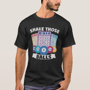 Bingo Card Game Grandma Bingo Player Bingo-kort T Shirt