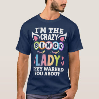 Bingo Card-spelvän T Shirt
