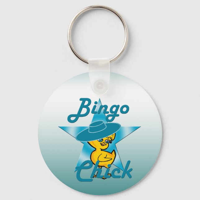 Bingo Chick #7 Nyckelring (Framsida)