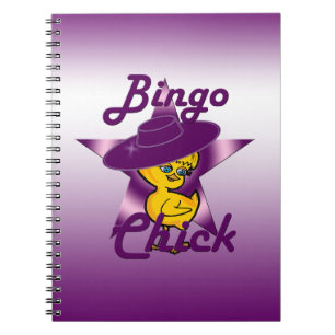 Bingo Chick #9 Anteckningsbok Med Spiral