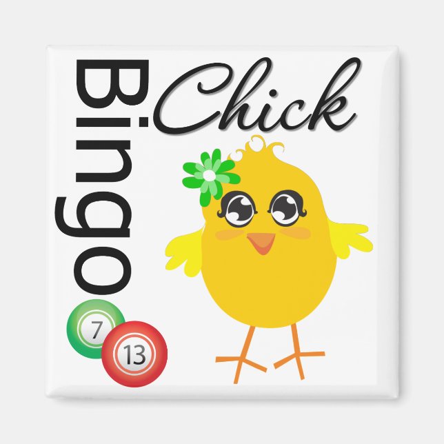 Bingo-Chick Magnet (Framsidan)