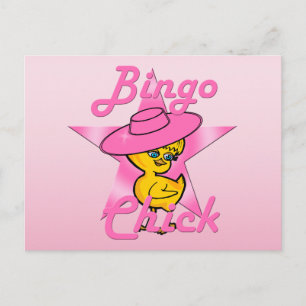 Bingo-Chick nr 8 Vykort