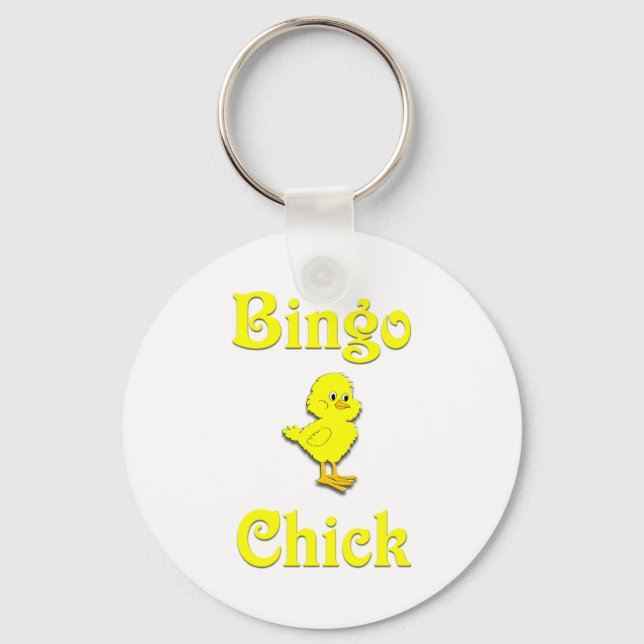 Bingo-Chick Nyckelring (Framsida)