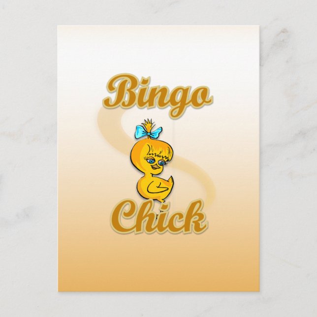 Bingo-Chick Vykort (Framsida)