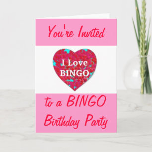 Bingo Chip-inbjudan Inbjudan