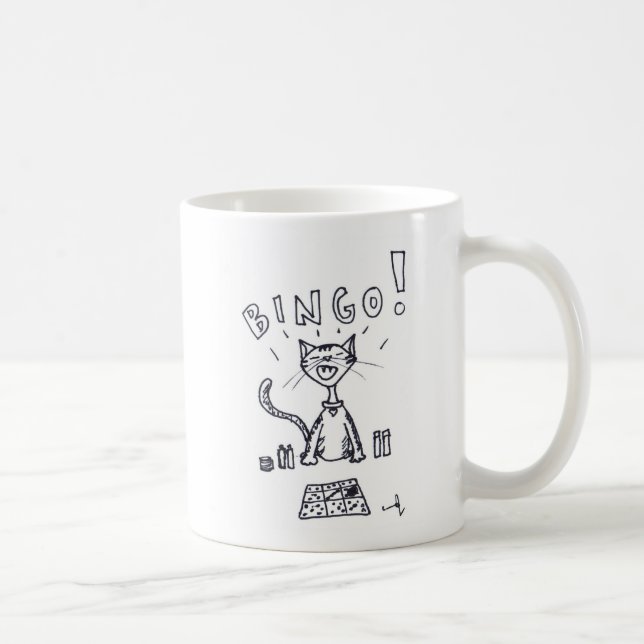 Bingo Clawde Kaffemugg (Höger)