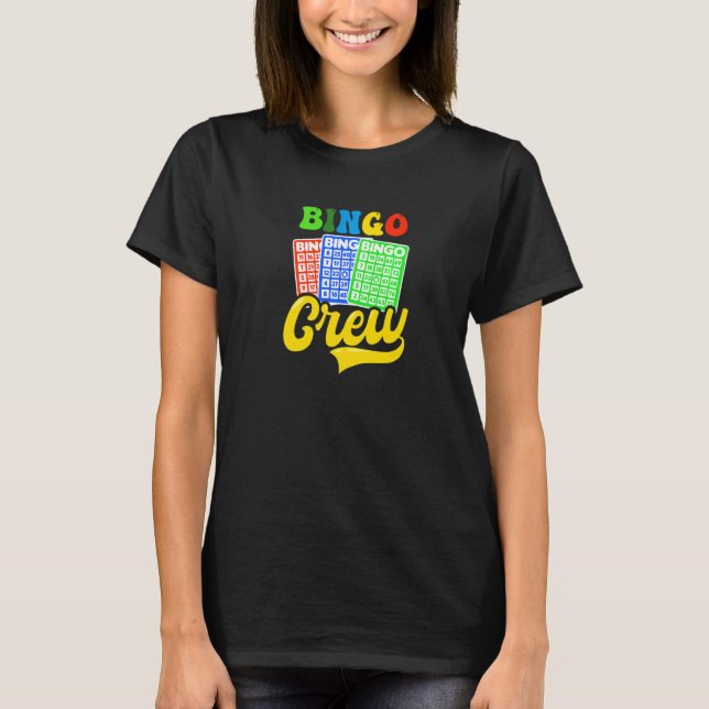 Bingo Crew Partner Outfit Bingo Queen T Shirt (Framsida)
