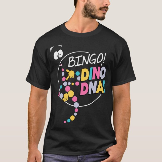 BINGO! DINO DNA! T SHIRT (Framsida)