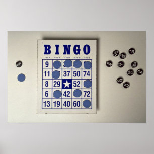 Bingo dobblerileken poster