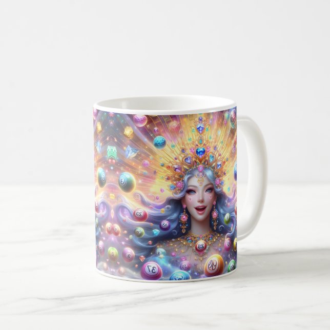 Bingo Drottning Kaffemugg (Framsida höger)