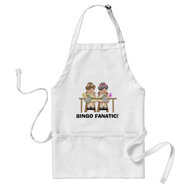 Bingo Fanatic Apron Förkläde (Framsidan)