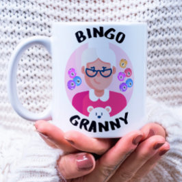 Bingo farmy | Funny bingo morma Kaffemugg