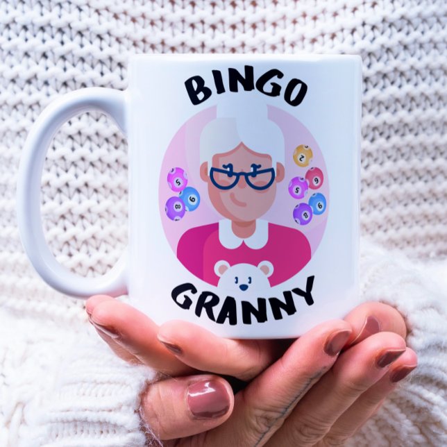 Bingo farmy | Funny bingo morma Kaffemugg (Skapare uppladdad)