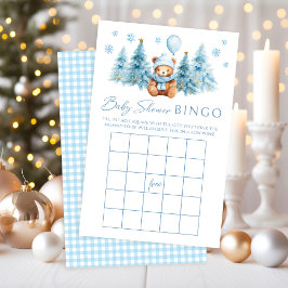 Bingo för babyspel i Gräs Nalle Träd