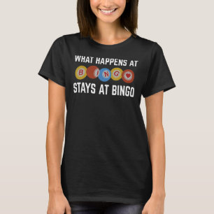 Bingo För manar Women Bingo Player Spelspel T Shirt